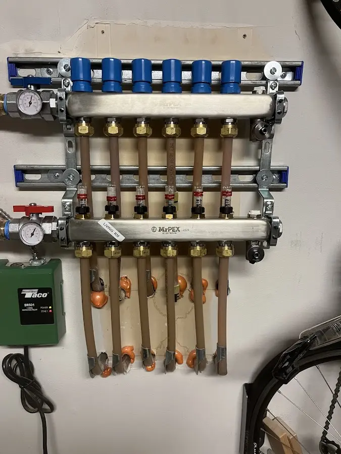 Plumber performing Leak Detection at a residential property in Bethany